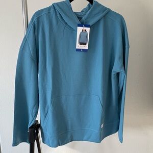 NWT Soybu Light Blue Textured Pullover